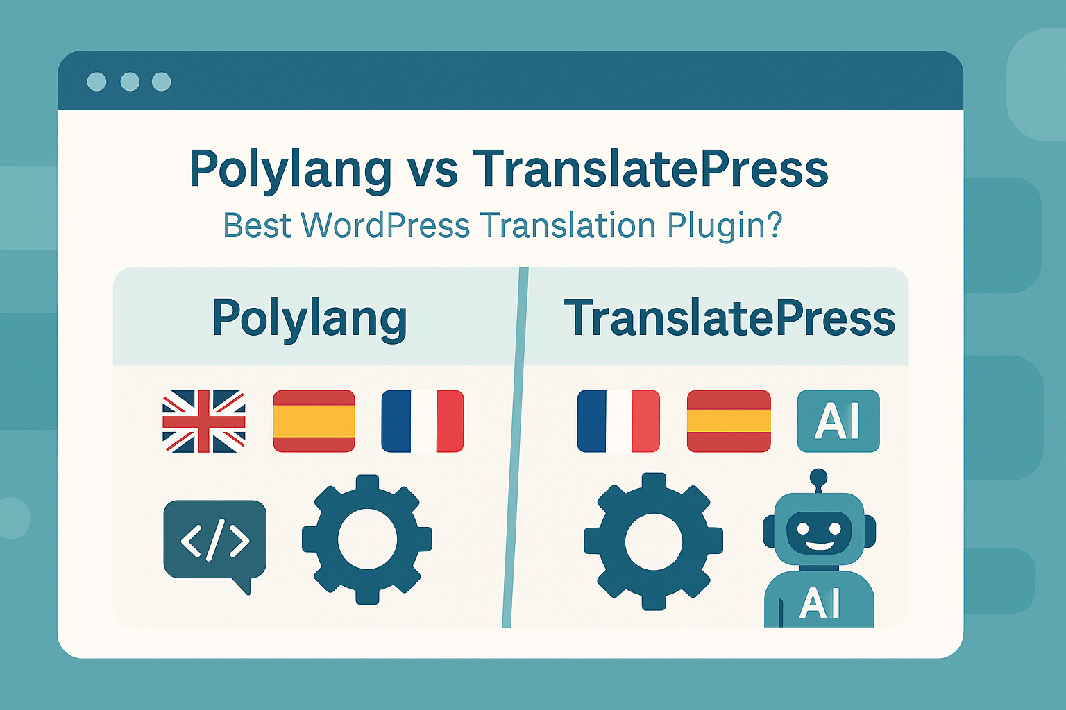 Polylang vs TranslatePress
