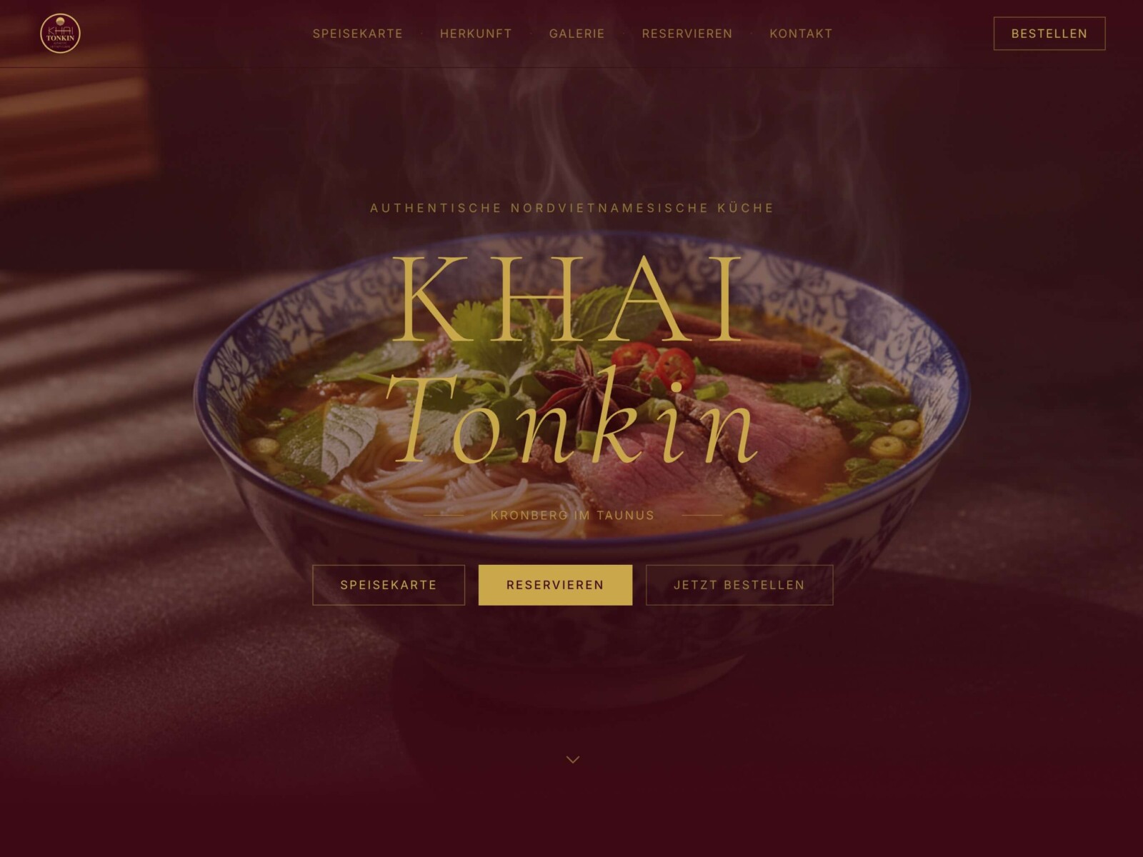 KHAI Tonkin website screenshot